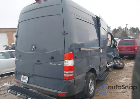 2018 Mercedes-Benz Sprinter 2500 Standard Roof V6 from USA, damaged, VIN WD3PE7CD1JP641345